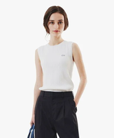 LACOSTE クールマックスリブニットタンクトップ ラコステ トップス ベスト・ジレ ホワイト グリーン ブラック【送料無料】