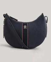 TOMMY HILFIGER レガシーショルダーバッグ トミーヒルフィガー バッグ ショルダーバッグ ベージュ ネイビー【送料無料】
