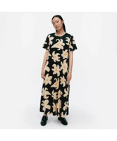 Marimekko Sh Kalliokielo Villinarsissi ワンピース マリメッコ ワンピース・ドレス ワンピース ブラック【送料無料】