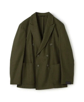 【SALE／50%OFF】TOMORROWLAND BUYING WEAR ERRICO FORMICOLA ウールナイロンポリエステル ダブルブレステッド 6Bジャケット トゥモローランド ジャケット・アウター テーラードジャケット・ブレザー ブラウン カーキグリーン ブラック【送料無料】