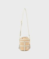 GRACE CONTINENTAL ANTONELLA FERRANTE ベルトフリンジバック グレースコンチネンタル バッグ ショルダーバッグ ブラック グレー【送料無料】