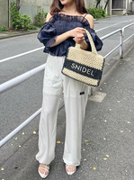 SNIDEL UVカットパンツ/ウォッシャブル スナイデル パンツ その他のパンツ ホワイト【送料無料】