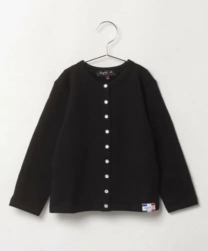 agnes b. ENFANT M001 E CARDIGAN キッズ カーディガンプレッション [Made in France]