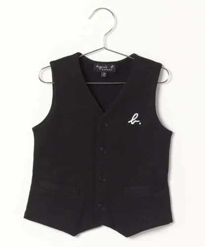 agnes b. J630 E GILET キッズ b.ジレ