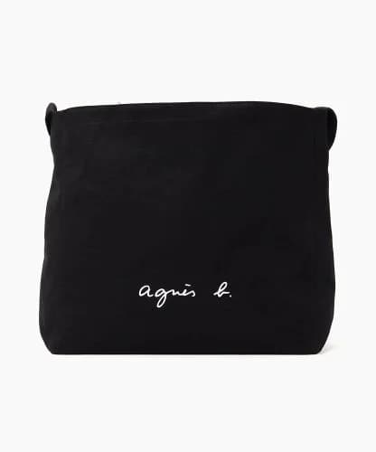 agnes b. VOYAGE WEB限定 GO03-03 ロゴショルダーバッグ