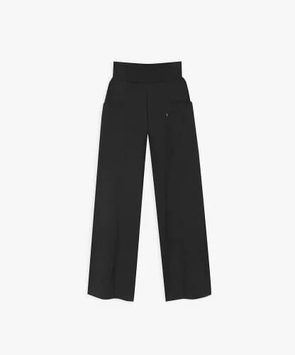 agnes b. J000 PANTALON コットンワイドパンツ