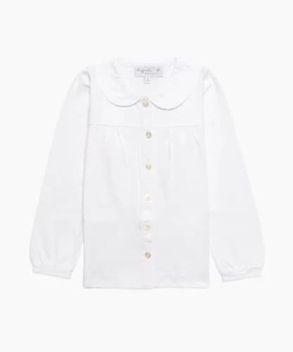 agnes b. ENFANT J000 E CHEMISE コットンブラウス