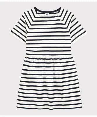 PETIT BATEAU マリニエール半袖ワンピース