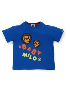 A BATHING APE BABY MILO LOOSE FIT TEE K