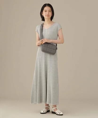 NANO universe LB.03/ワッフルフィット&フレアワンピース