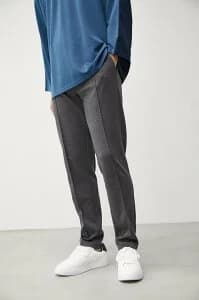 AZUL BY MOUSSY PINTUCK SLIM TROUSERS