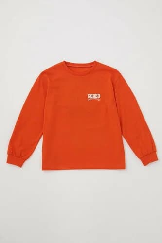 RODEO CROWNS WIDE BOWL キッズRodeo College L/S Tシャツ