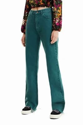 Desigual ワイドレッグ ジーンズ