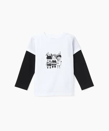 agnes b. ENFANT SDS8 E TS キッズ アーティストTシャツ