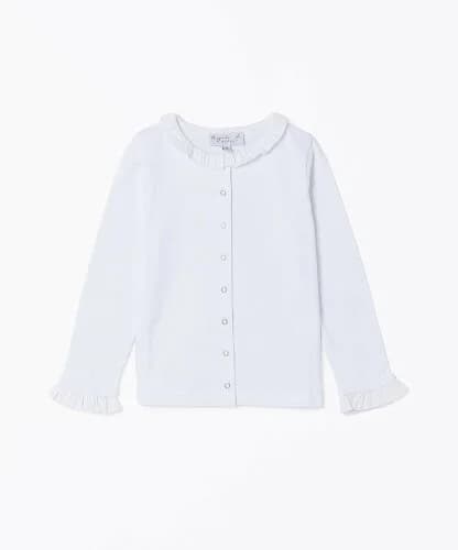 agnes b. ENFANT J000 E CHEMISE キッズ フリルブラウス