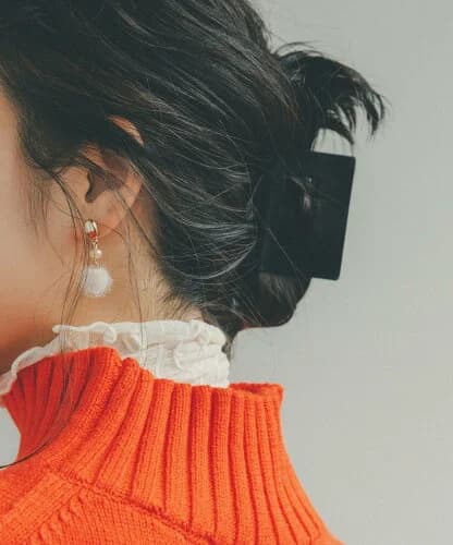 ROPE' PICNIC 【KIBE AKEMI*ROPE' PICNIC】Velvet Hair clip