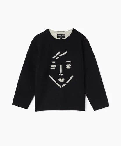 agnes b. ENFANT LM42 E PULLOVER VISAGE キッズ プルオーバー