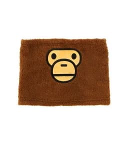 A BATHING APE BABY MILO BOA NECK WARMER K