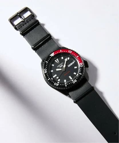 JOURNAL STANDARD SEIKO 5sports*JOURNAL STANDARD Limited Model SBSA189 BLACK*RED