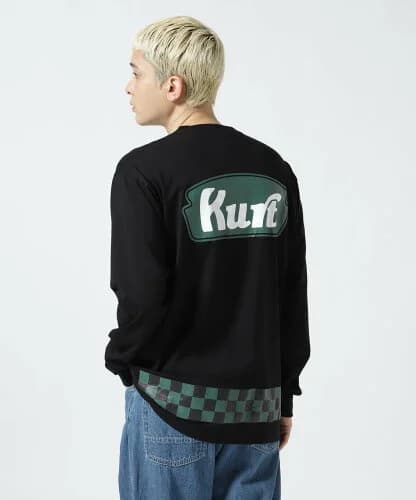 B'2nd SURT *K (CarService / YouthQuake)KURT checker-L/S