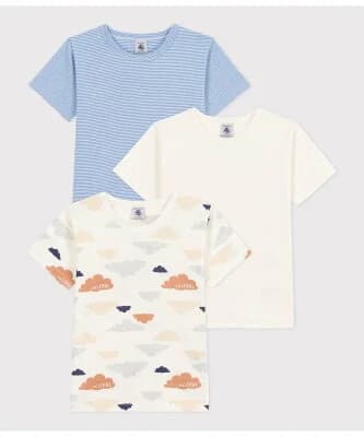 PETIT BATEAU 半袖Tシャツ3枚組