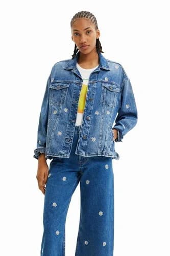 Desigual マーガレットデニムジャケット