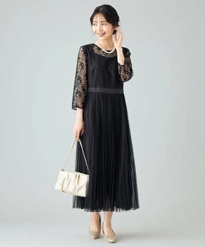 any SiS 【洗える】レーシーLuxe ドレス