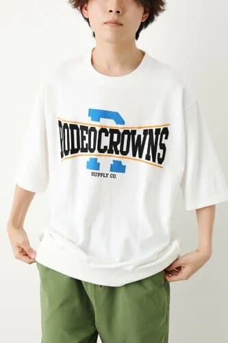 RODEO CROWNS WIDE BOWL メンズAuth S/S LOOSEスウェット