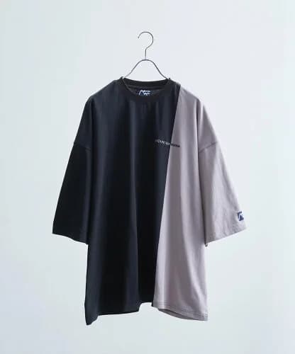 JUNRed 【MOUNTAIN MANIA / マウンテンマニア】 COLORBLOCK Tシャツ