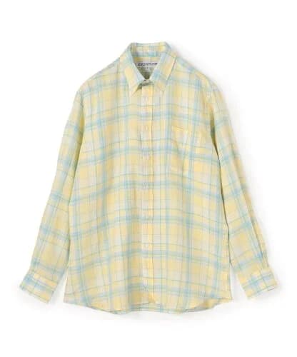 TOMORROWLAND BUYING WEAR 【別注】INDIVIDUALIZED SHIRTS リネン ボタンダウンシャツ