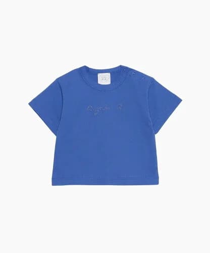 agnes b. ENFANT SDY8 L TS ベビー ロゴTシャツ