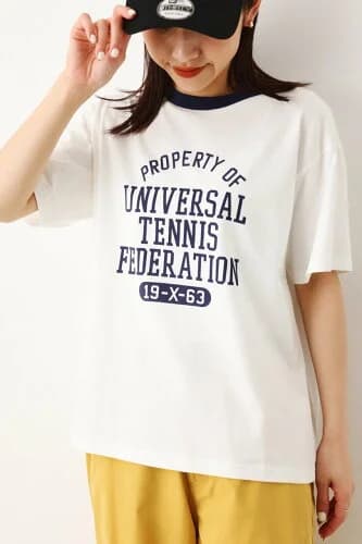 RODEO CROWNS WIDE BOWL カレッジアソートリンガーTシャツ