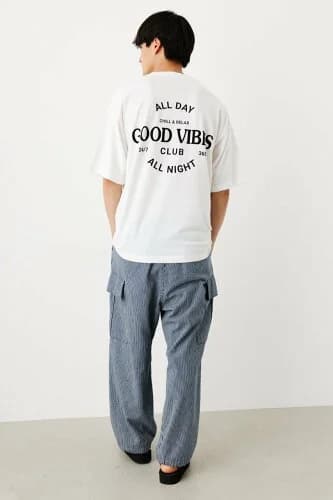 RODEO CROWNS WIDE BOWL GOOD VIBES CLUB Tシャツ