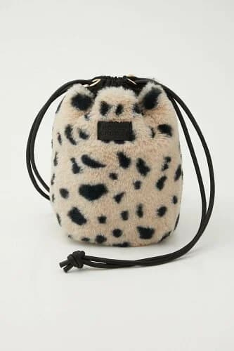 RODEO CROWNS WIDE BOWL FAUX FUR BAG