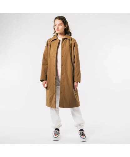 LACOSTE ミニマルパデットロングコート