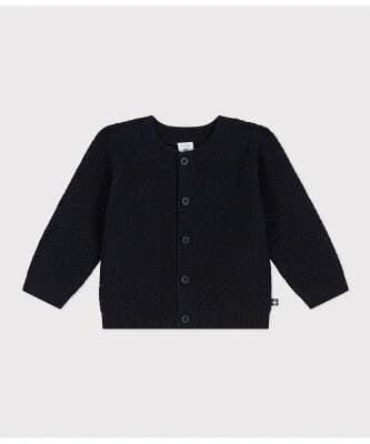 PETIT BATEAU コットンニットカーディガン