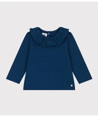 PETIT BATEAU 衿付きブラウス