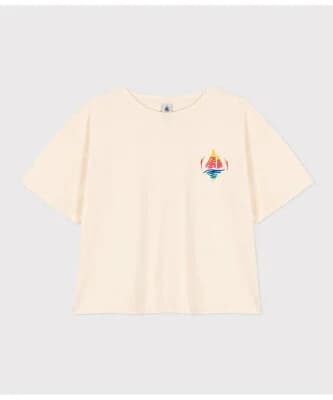 PETIT BATEAU ボクシー半袖Tシャツ