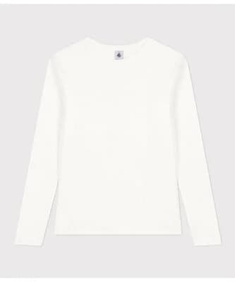 PETIT BATEAU クルーネック長袖Tシャツ