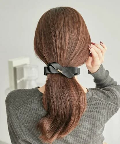 ROPE' PICNIC PASSAGE メタルポイントフェイクレザーバナナクリップ