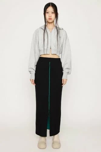 SLY REVERSIBLE KNIT SLIT スカート