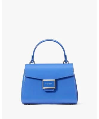 kate spade new york ケイティ パテント レザー スモール トップ ハンドル バッグ