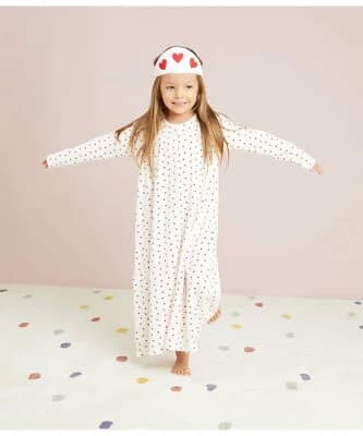 PETIT BATEAU ベロアナイトドレス(王冠付き)