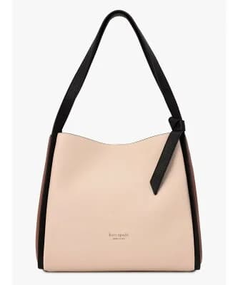 kate spade new york ノット カラーブロック ラージ ショルダーバッグ