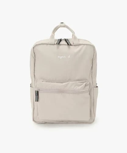 agnes b. ENFANT AC12 E BAG キッズ ロゴリュックサック