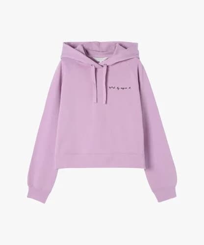 To b. by agnes b. WU88 HOODIE ニューワンポイントロゴフーディー