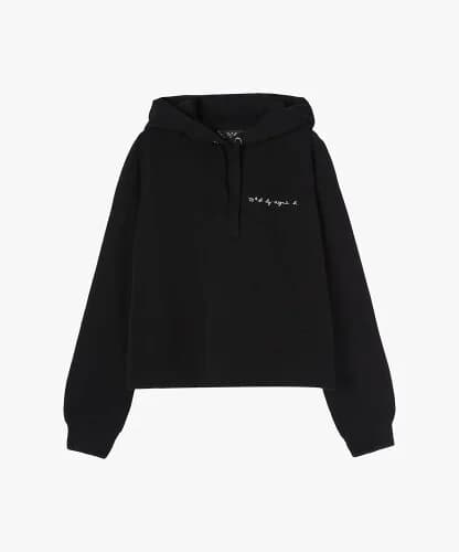 To b. by agnes b. WU88 HOODIE ニューワンポイントロゴフーディー