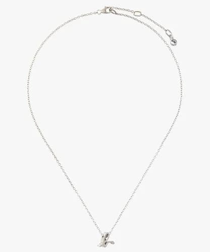 agnes b. H925 NECKLACE ICONIC ITALIC B ネックレス