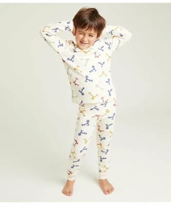 PETIT BATEAU チュビック長袖パジャマ