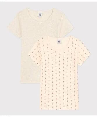 PETIT BATEAU 半袖Tシャツ2枚組